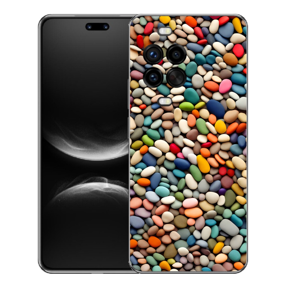 Gélový kryt mmCase na Huawei Nova 14 Pro - farebné kamienky 2