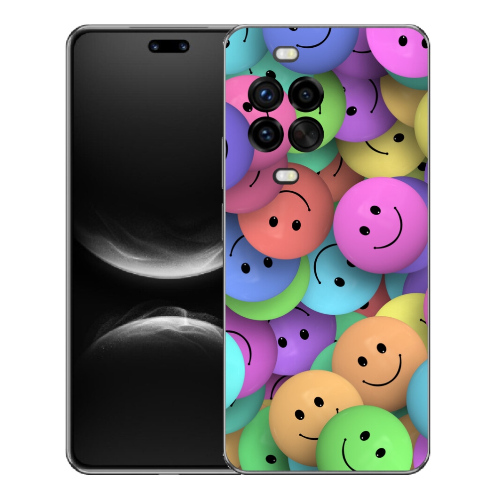 Gélový kryt mmCase na Huawei Nova 14 Pro - farební smajlíci