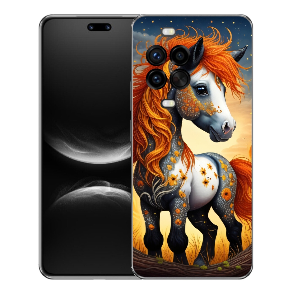 Gélový kryt mmCase na Huawei Nova 14 Pro - farebný poník