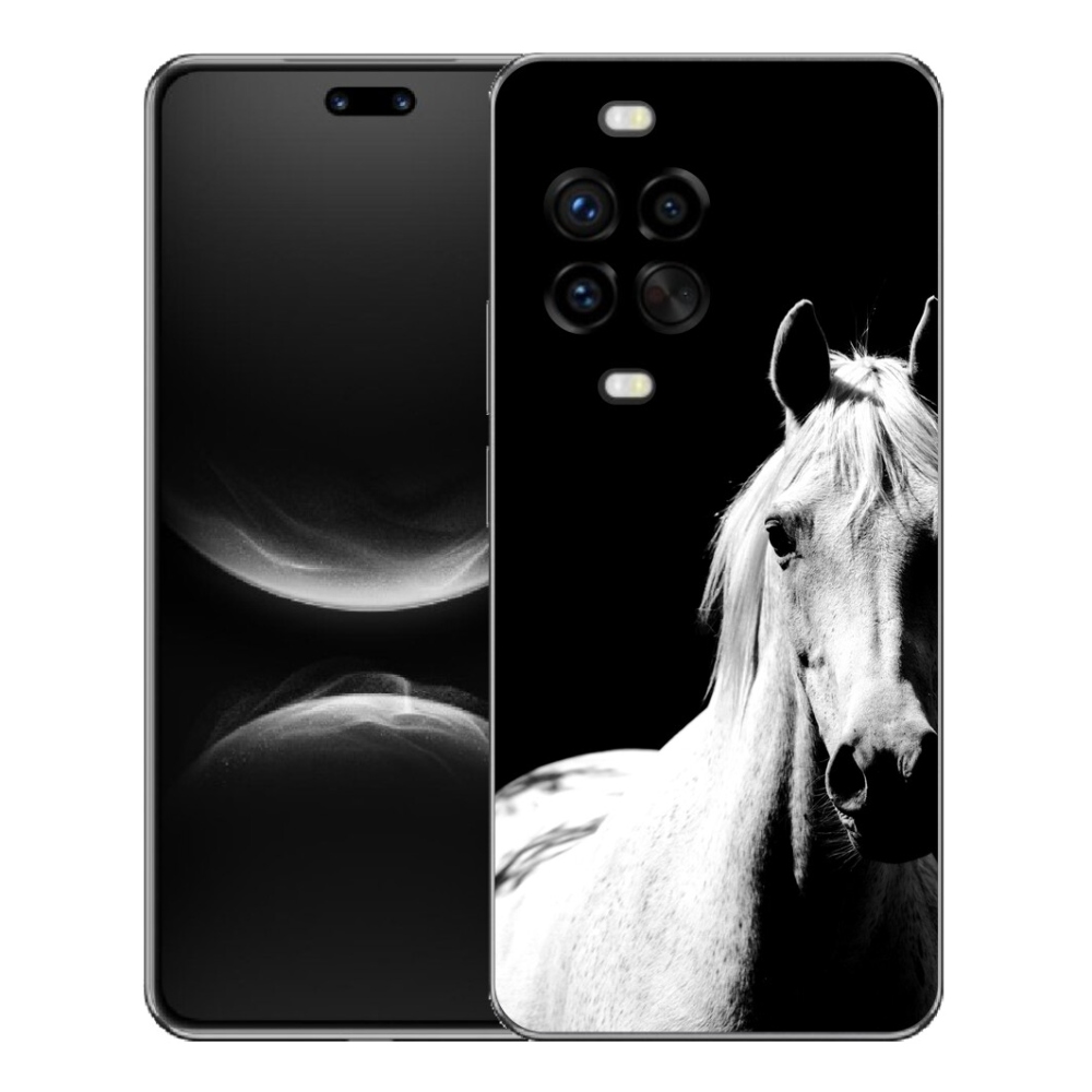 Gélový kryt mmCase na Huawei Nova 14 Pro - biely kôň 5