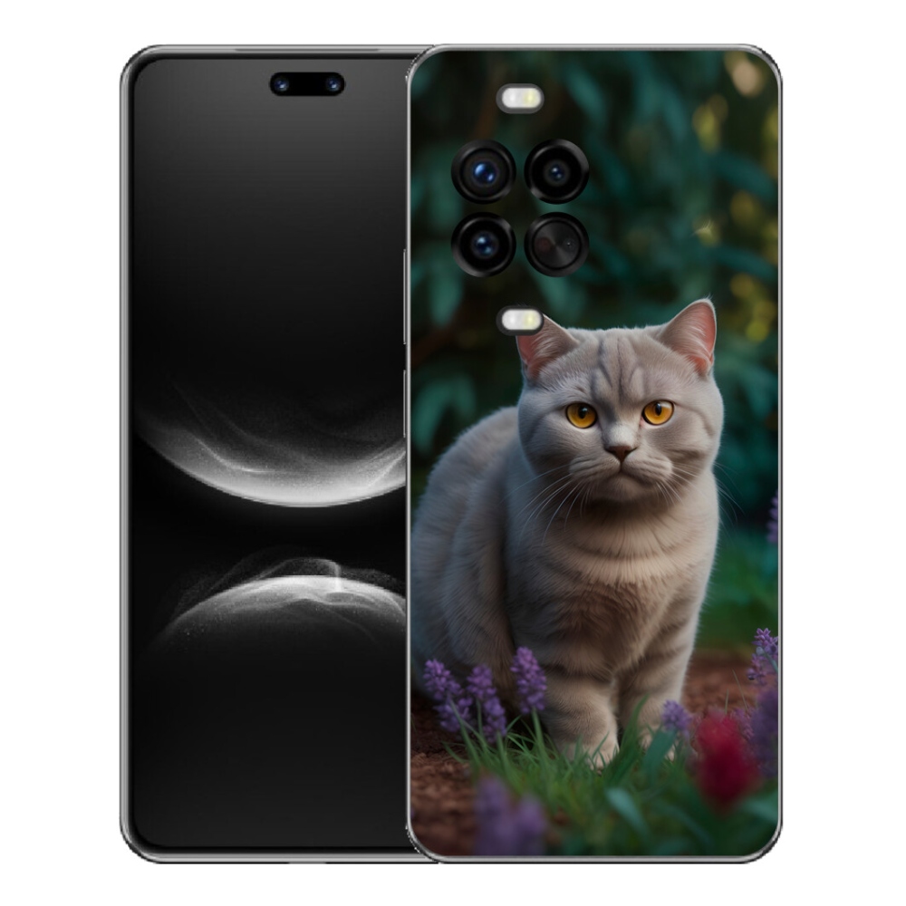 Gélový kryt mmCase na Huawei Nova 14 Pro - britská mačka