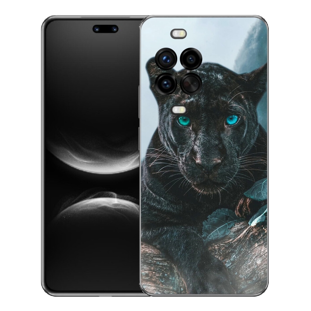 Gélový kryt mmCase na Huawei Nova 14 Pro - čierny panter