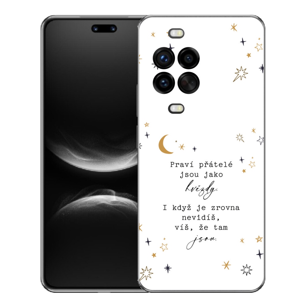Gélový kryt mmCase na Huawei Nova 14 Pro - citát 6 biele pozadie