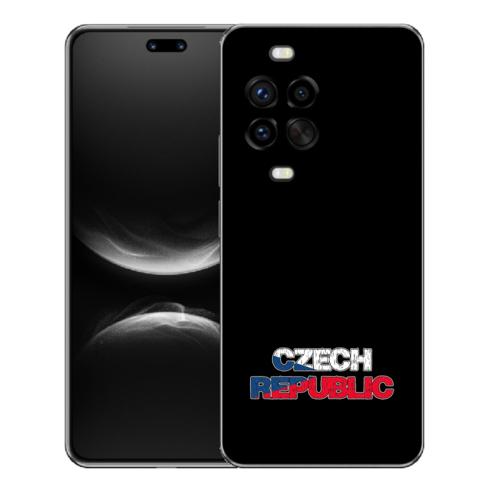 Gélový kryt mmCase na Huawei Nova 14 Pro - Slovak Republic čierne pozadie