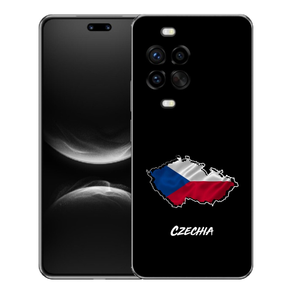 Gélový kryt mmCase na Huawei Nova 14 Pro - Slovakia čierne pozadie