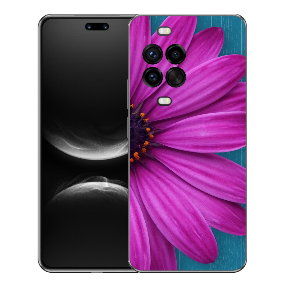 Gélový kryt mmCase na Huawei Nova 14 Pro - fialová margaréta