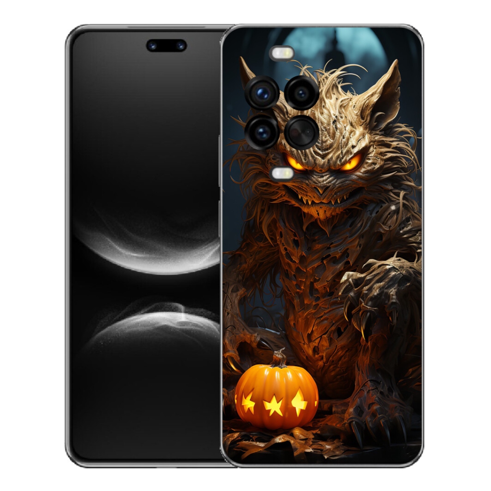 Gélový kryt mmCase na Huawei Nova 14 Pro - halloweenska príšera