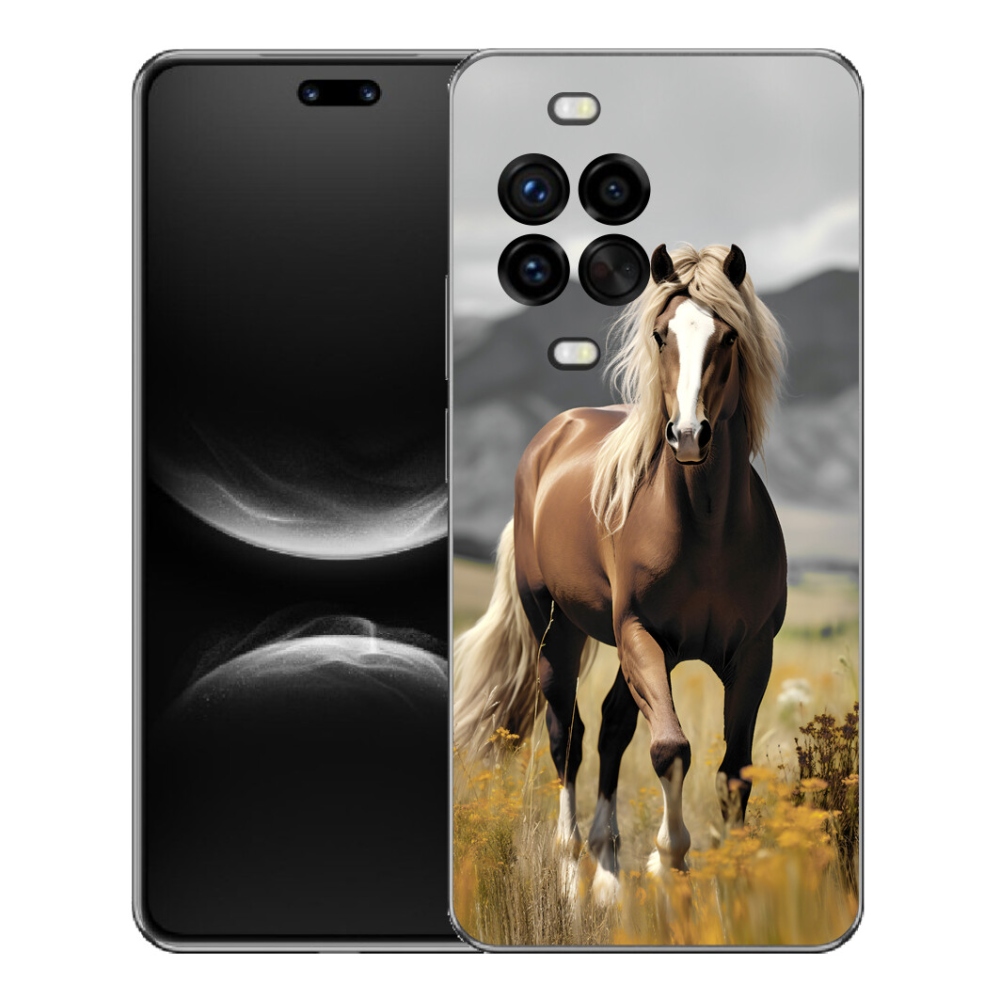 Gélový kryt mmCase na Huawei Nova 14 Pro - hnedý kôň 1
