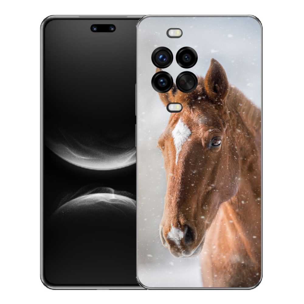 Gélový kryt mmCase na Huawei Nova 14 Pro - hnedý kôň 2