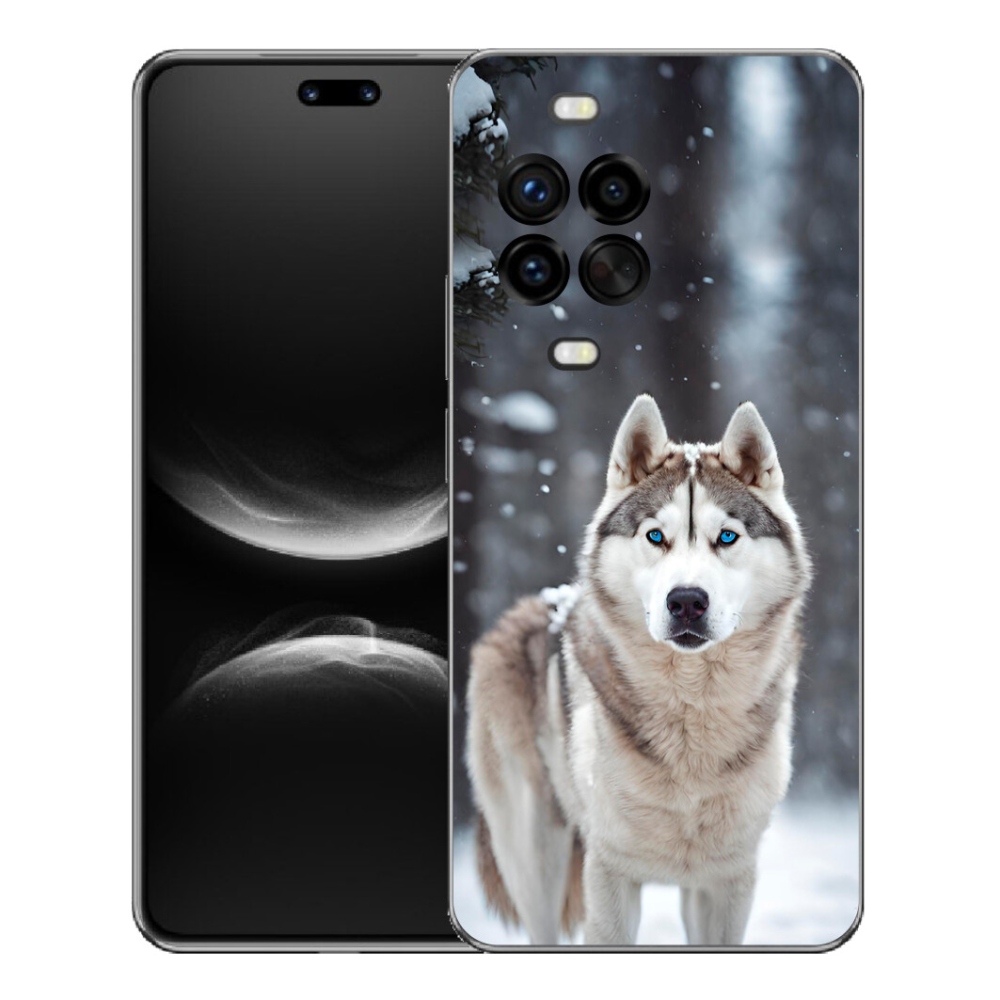 Gélový kryt mmCase na Huawei Nova 14 Pro - husky 2