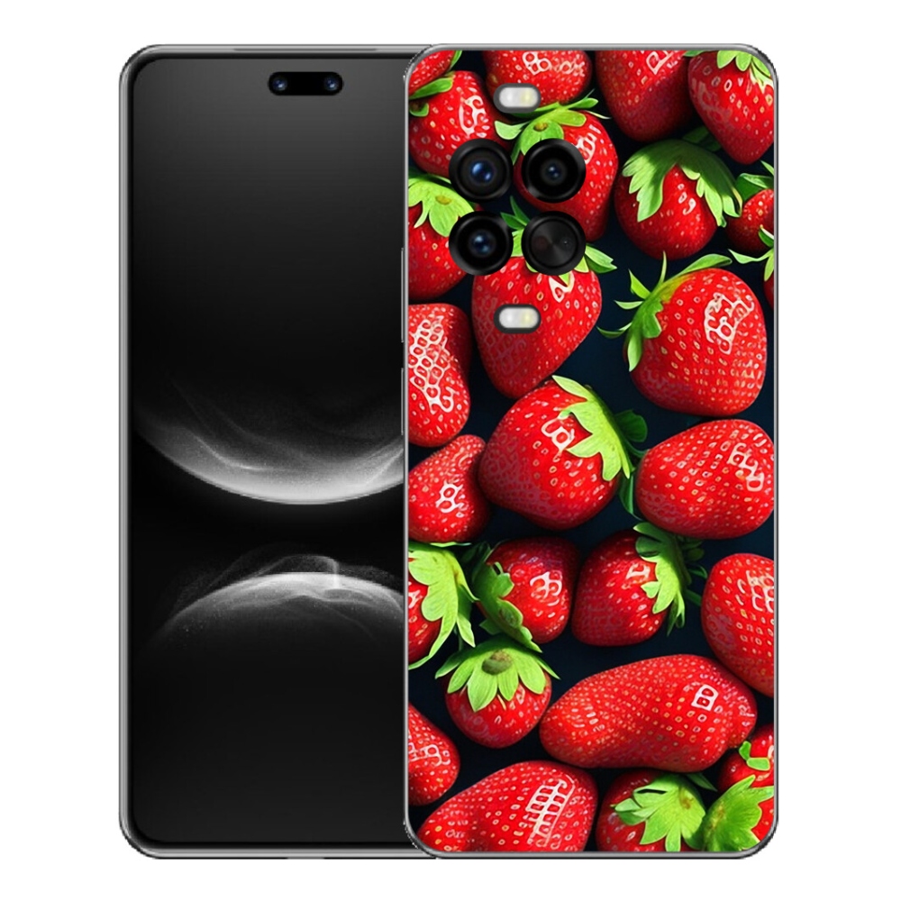 Gélový kryt mmCase na Huawei Nova 14 Pro - jahody