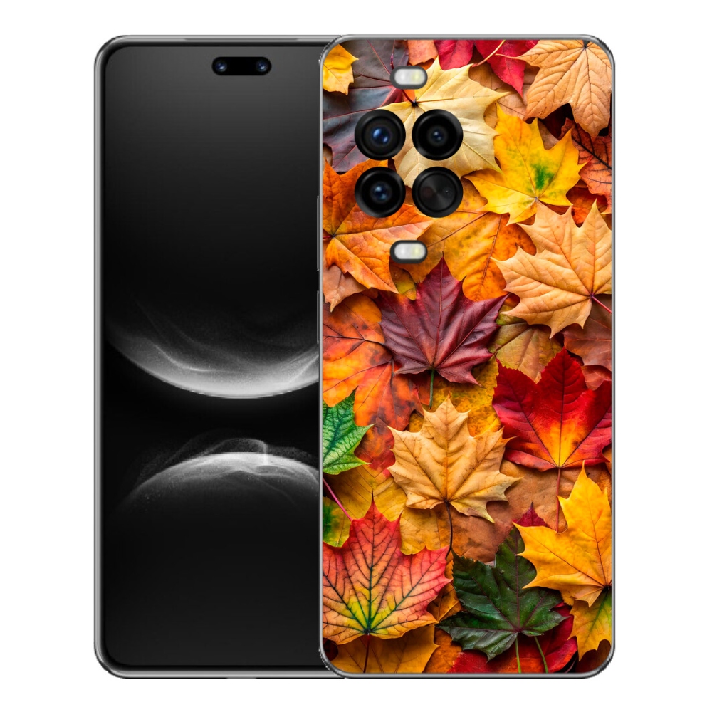 Gélový kryt mmCase na Huawei Nova 14 Pro - javorové listy 2
