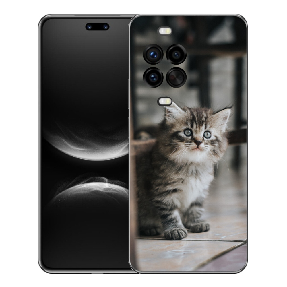 Gélový kryt mmCase na Huawei Nova 14 Pro - mačiatko