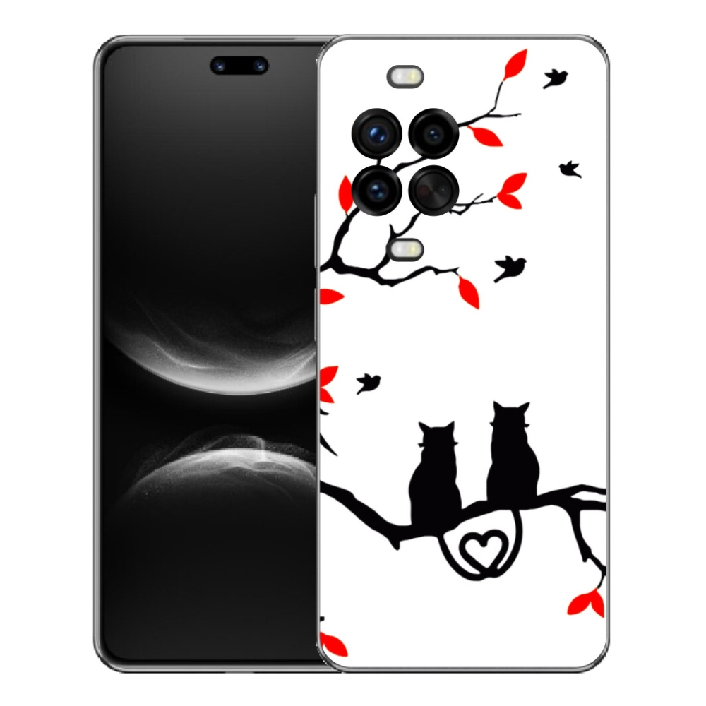 Gélový kryt mmCase na Huawei Nova 14 Pro - mačacia láska