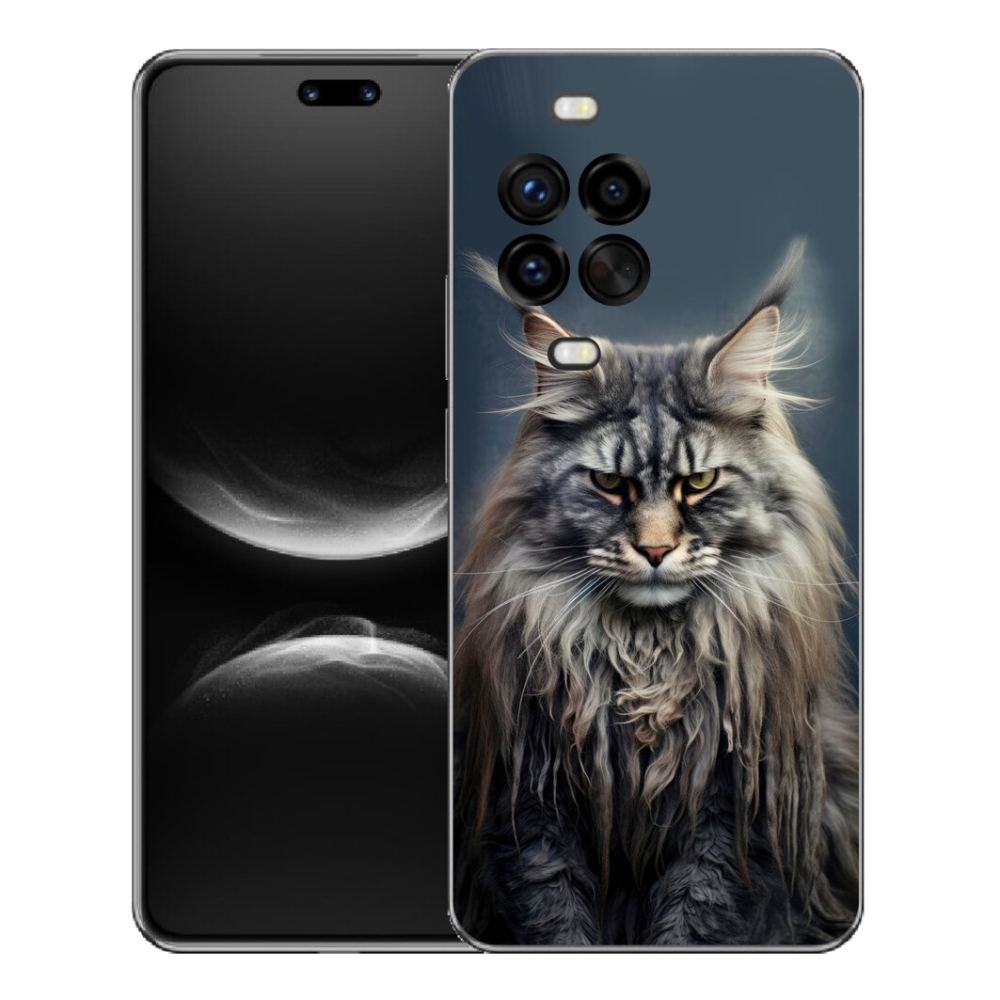 Gélový kryt mmCase na Huawei Nova 14 Pro - mačacie pohľad 4