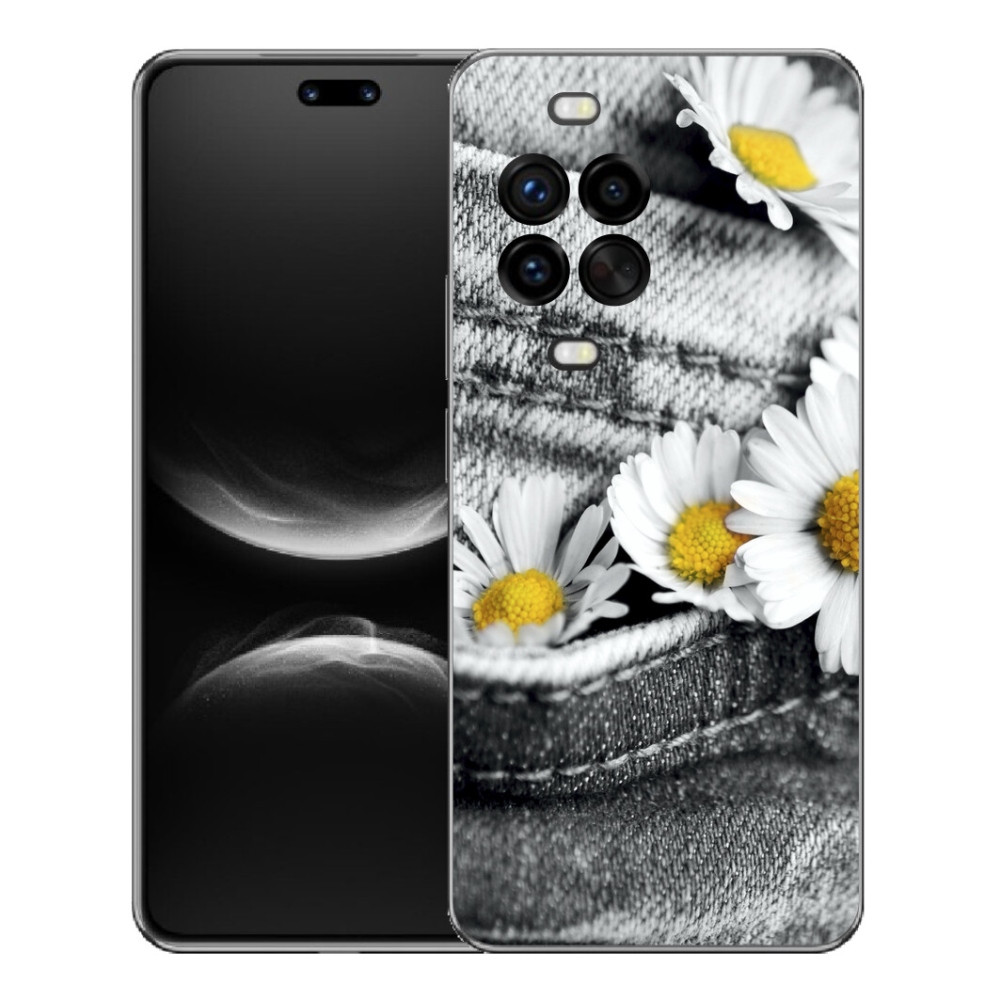 Gélový kryt mmCase na Huawei Nova 14 Pro - margaréty