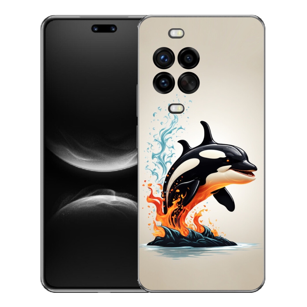 Gélový kryt mmCase na Huawei Nova 14 Pro - kosatka