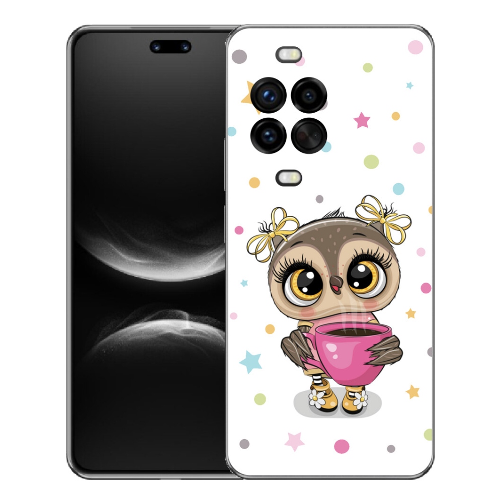Gélový kryt mmCase na Huawei Nova 14 Pro - kreslená sovička