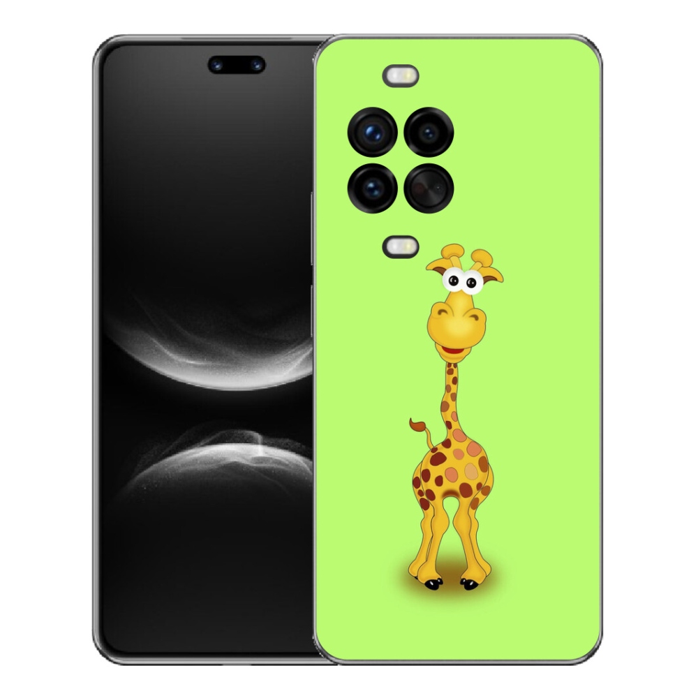 Gélový kryt mmCase na Huawei Nova 14 Pro - kreslená žirafa