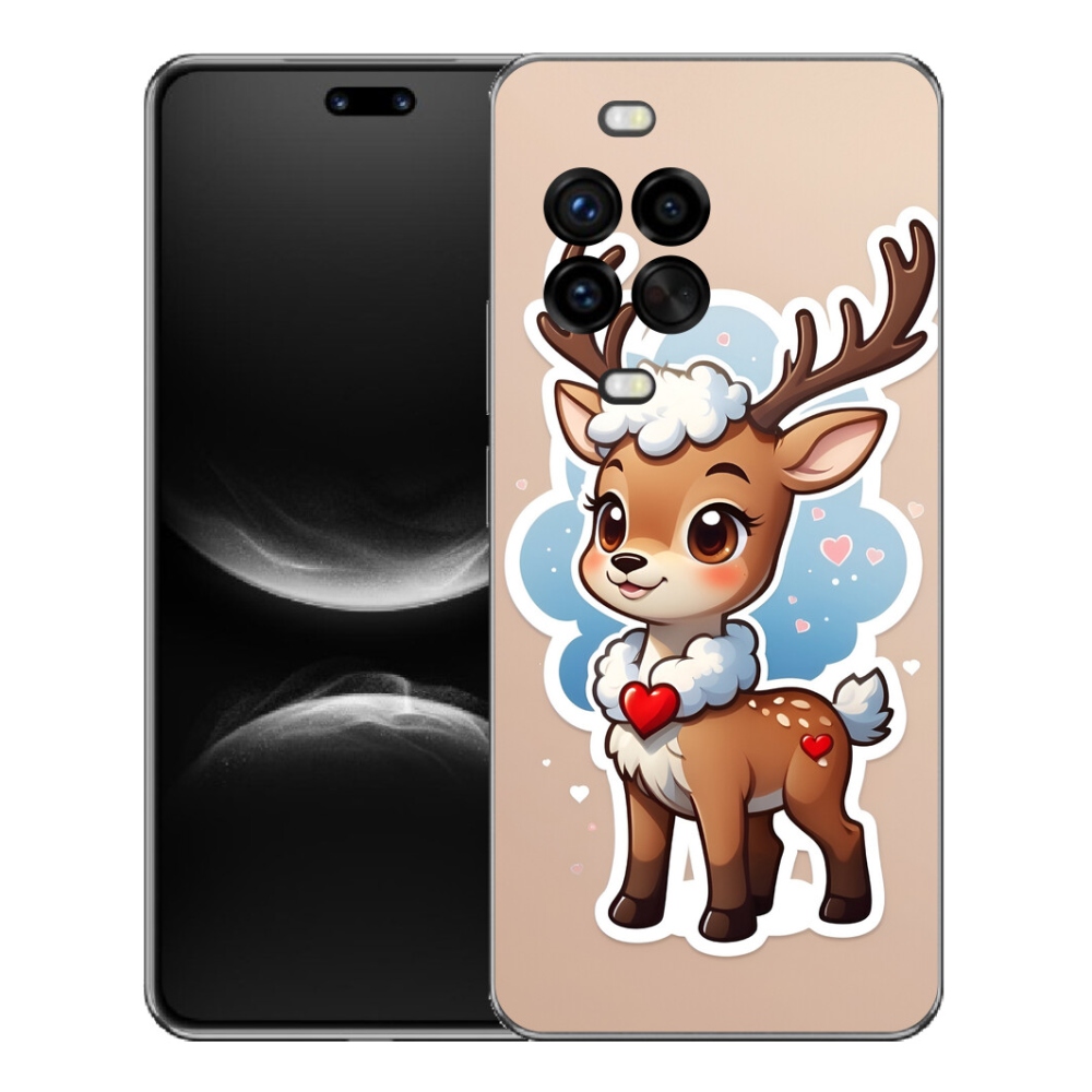Gélový kryt mmCase na Huawei Nova 14 Pro - kreslený sob
