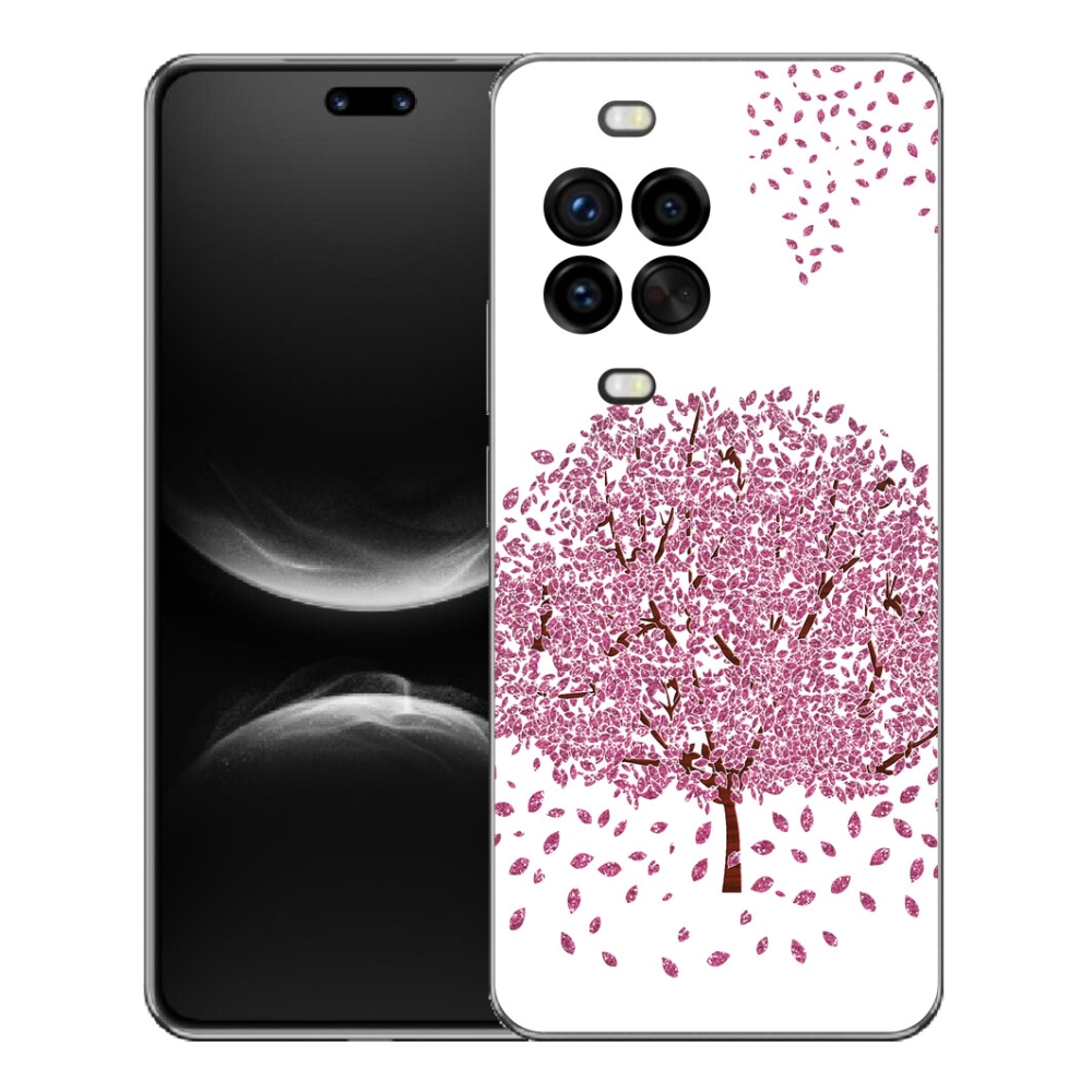 Gélový kryt mmCase na Huawei Nova 14 Pro - kreslený strom s listami