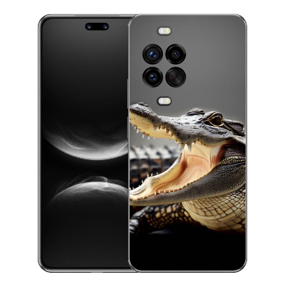 Gélový kryt mmCase na Huawei Nova 14 Pro - krokodíl