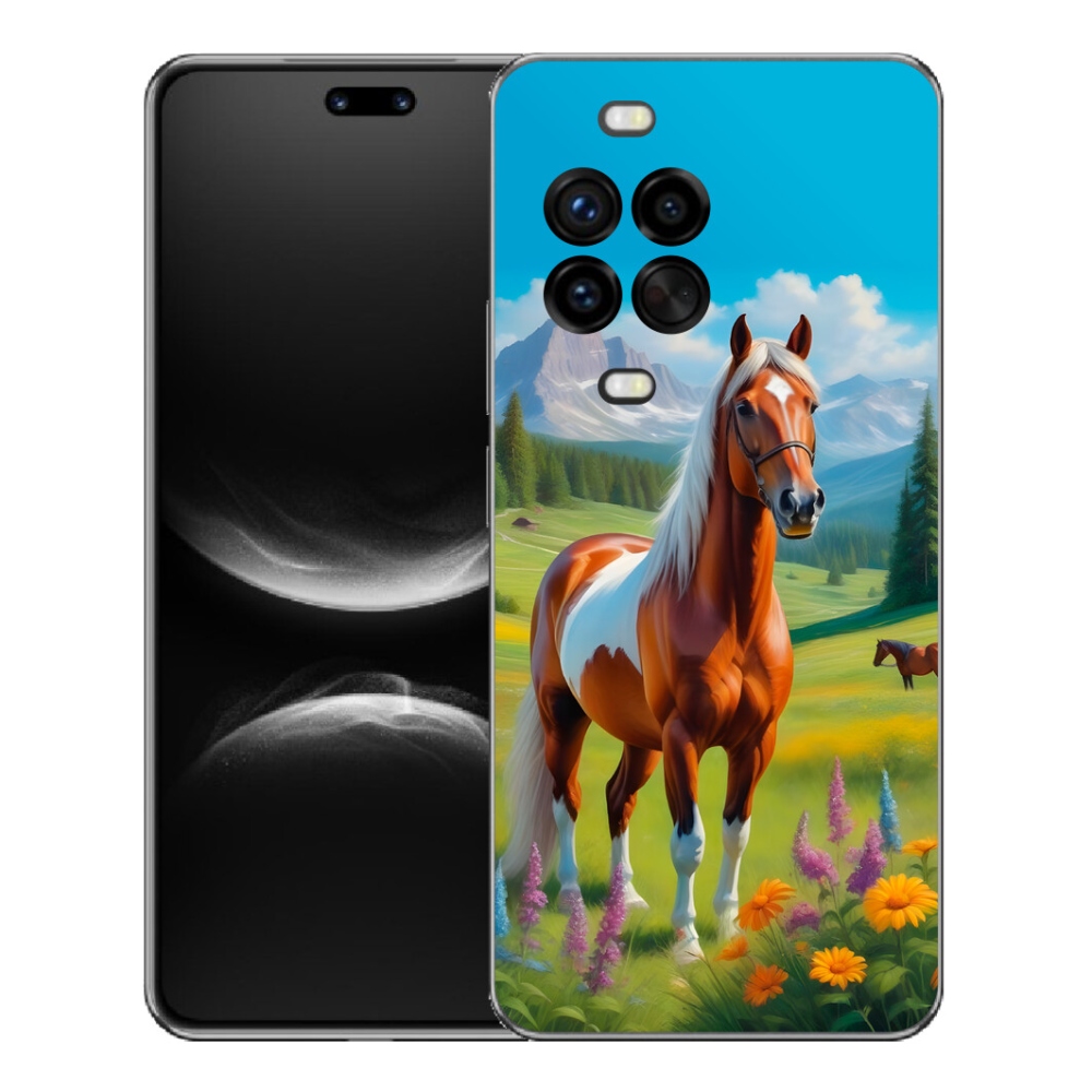 Gélový kryt mmCase na Huawei Nova 14 Pro - kôň na lúke