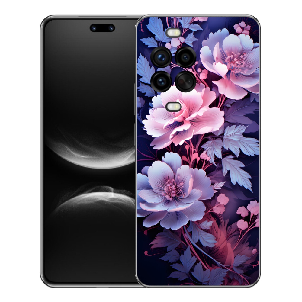 Gélový kryt mmCase na Huawei Nova 14 Pro - kvety 11