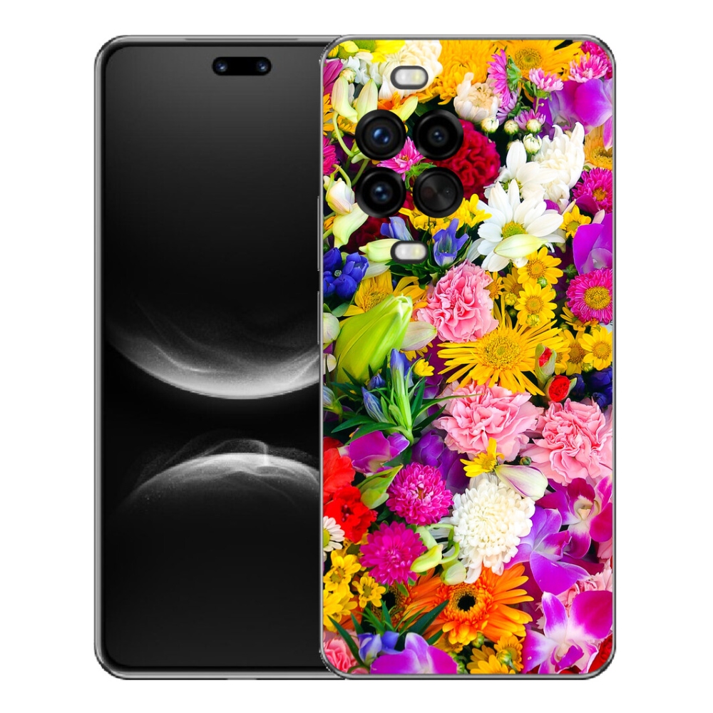 Gélový kryt mmCase na Huawei Nova 14 Pro - kvety 12