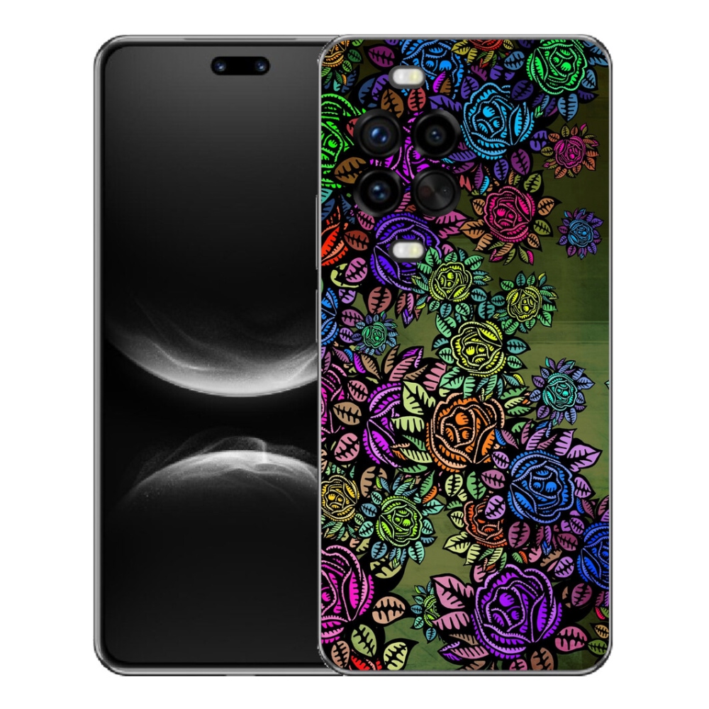 Gélový kryt mmCase na Huawei Nova 14 Pro - kvety 6