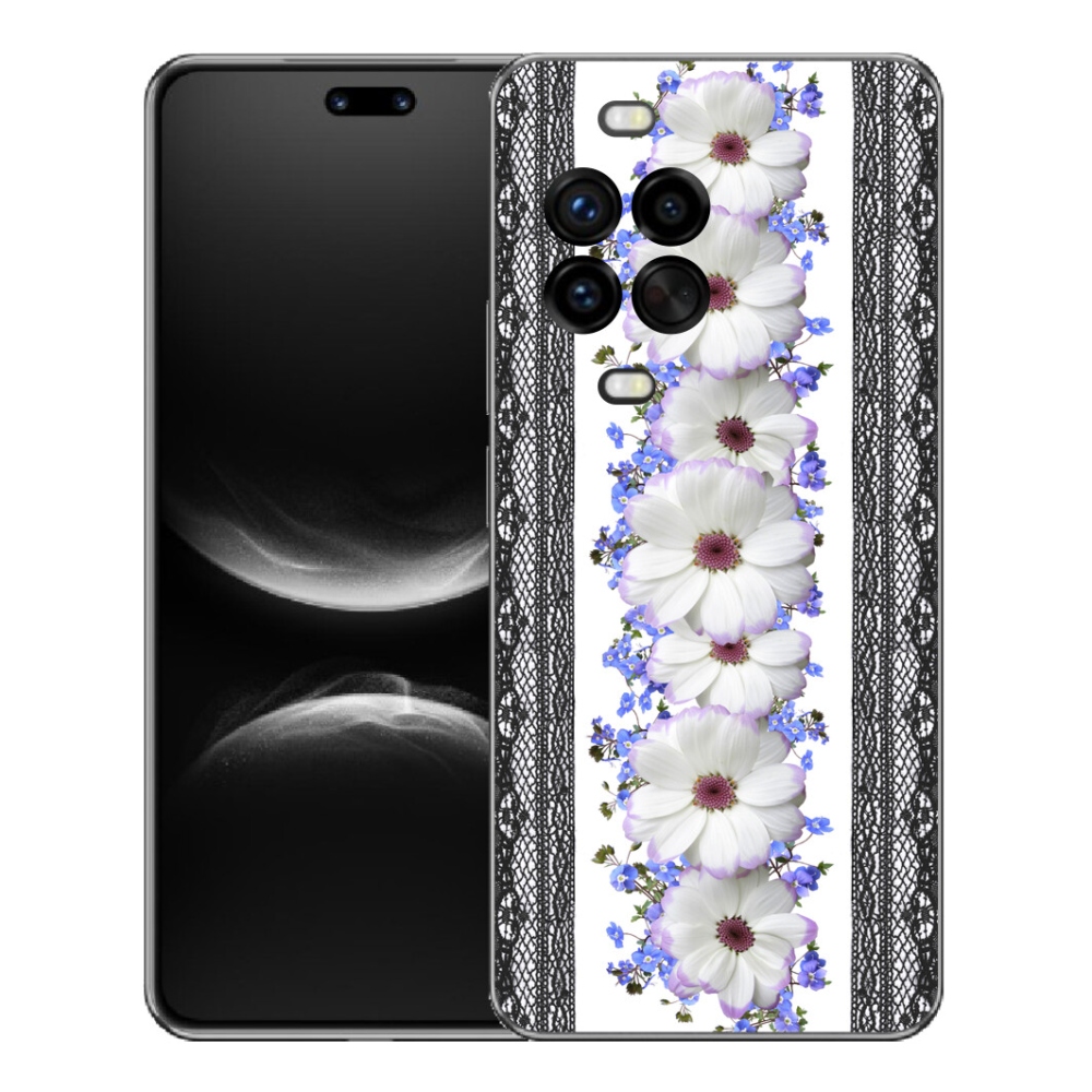 Gélový kryt mmCase na Huawei Nova 14 Pro - kvety 8