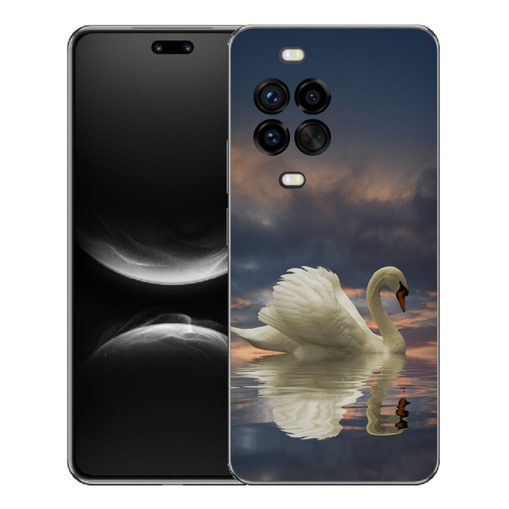 Gélový kryt mmCase na Huawei Nova 14 Pro - labuť