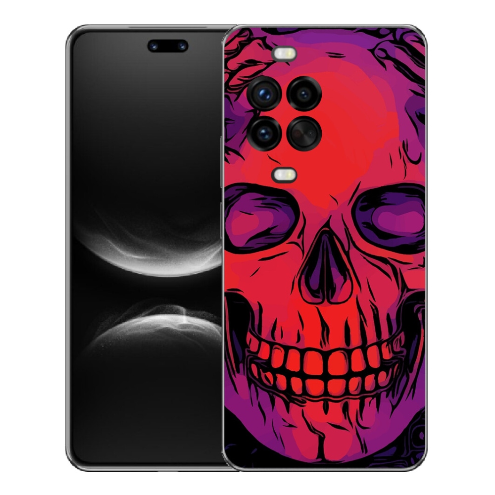 Gélový kryt mmCase na Huawei Nova 14 Pro - lebka