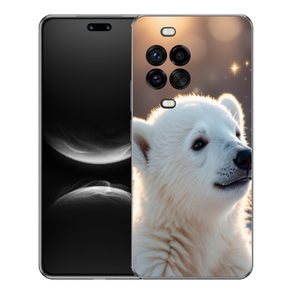 Gélový kryt mmCase na Huawei Nova 14 Pro - ľadový medveď