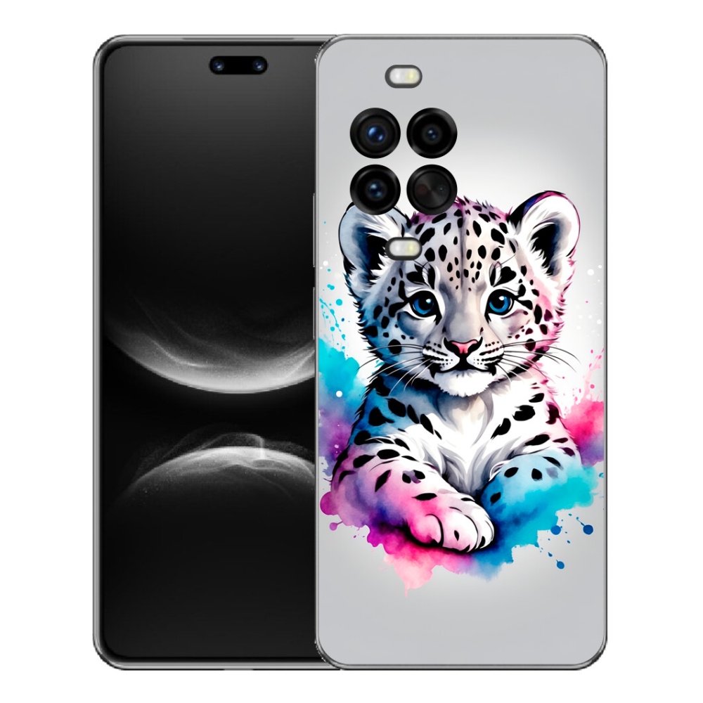 Gélový kryt mmCase na Huawei Nova 14 Pro - leopardej mláďa