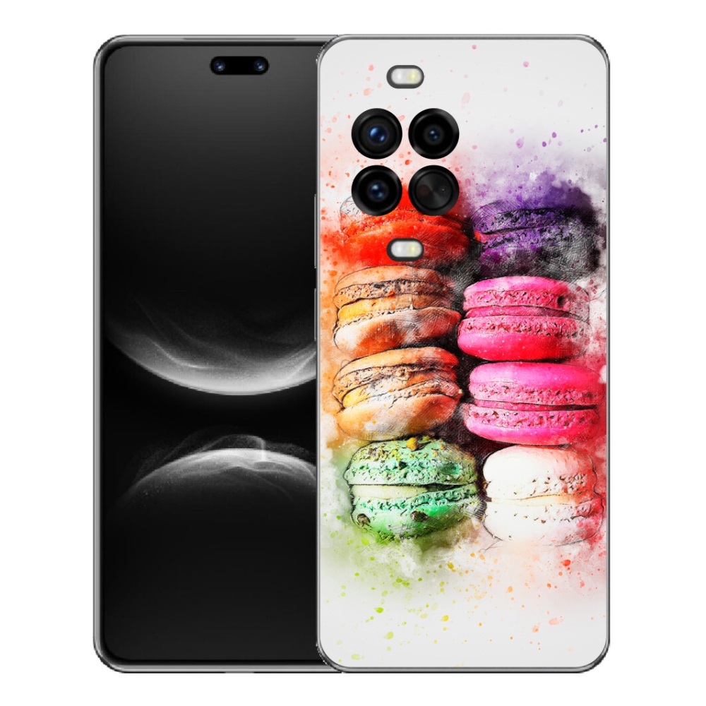 Gélový kryt mmCase na Huawei Nova 14 Pro - makrónky