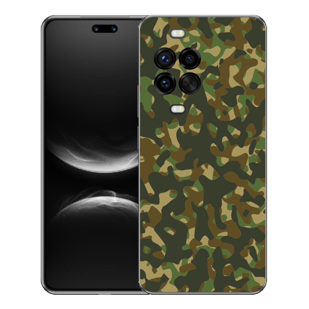 Gélový kryt mmCase na Huawei Nova 14 Pro - maskáčový vzor 1