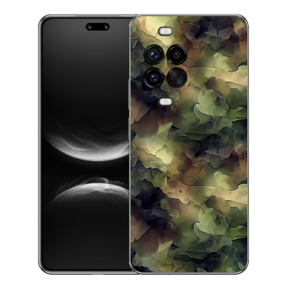 Gélový kryt mmCase na Huawei Nova 14 Pro - maskáčový vzor 10