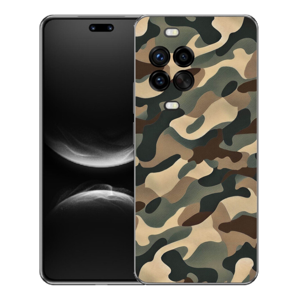 Gélový kryt mmCase na Huawei Nova 14 Pro - maskáčový vzor 11
