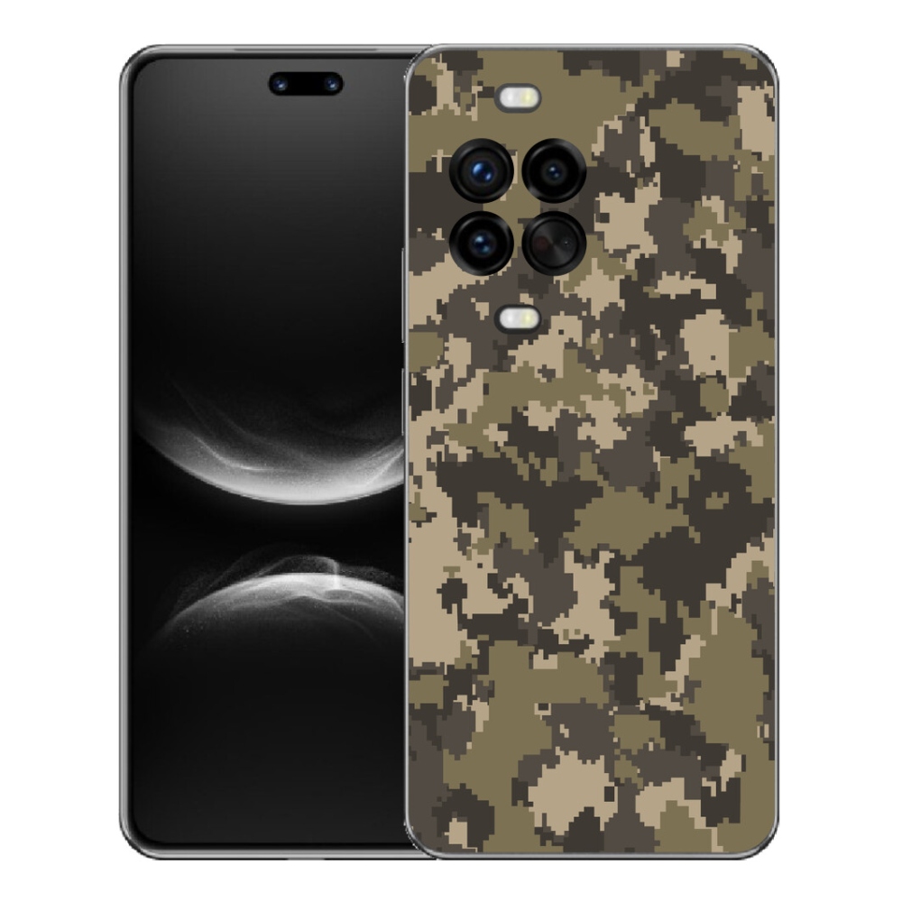 Gélový kryt mmCase na Huawei Nova 14 Pro - maskáčový vzor 12