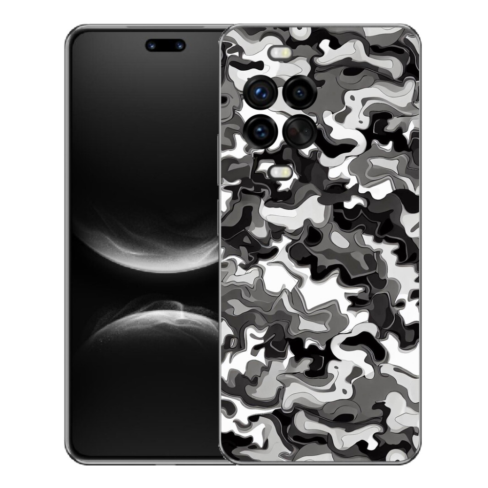Gélový kryt mmCase na Huawei Nova 14 Pro - maskáčový vzor 3