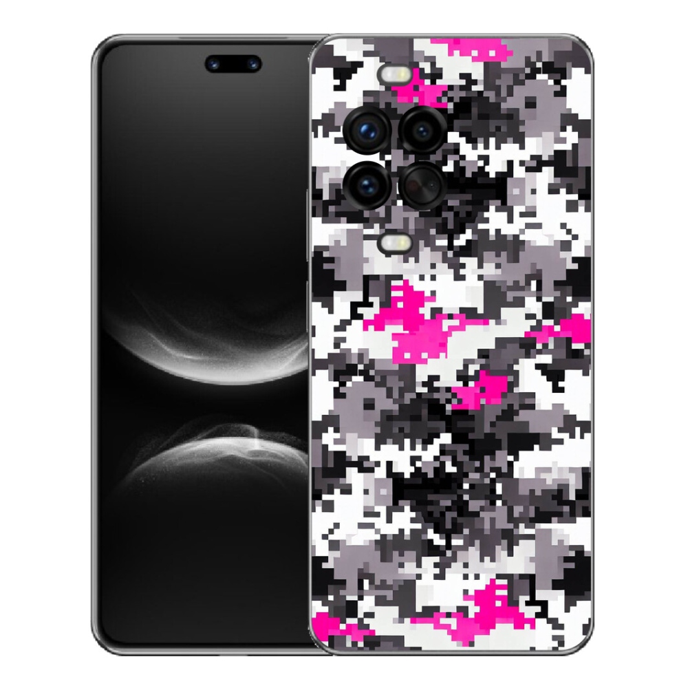 Gélový kryt mmCase na Huawei Nova 14 Pro - maskáčový vzor 4