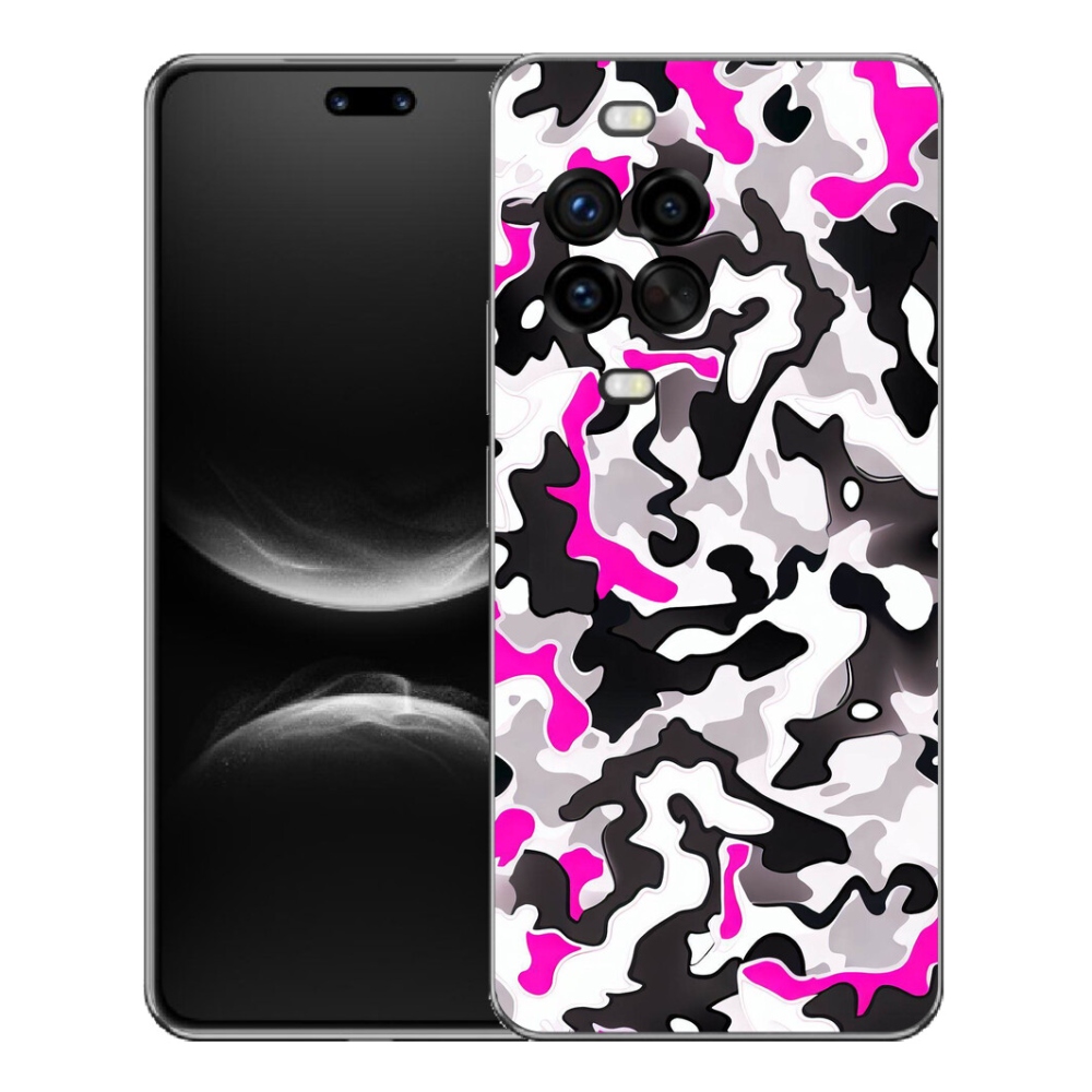 Gélový kryt mmCase na Huawei Nova 14 Pro - maskáčový vzor 5