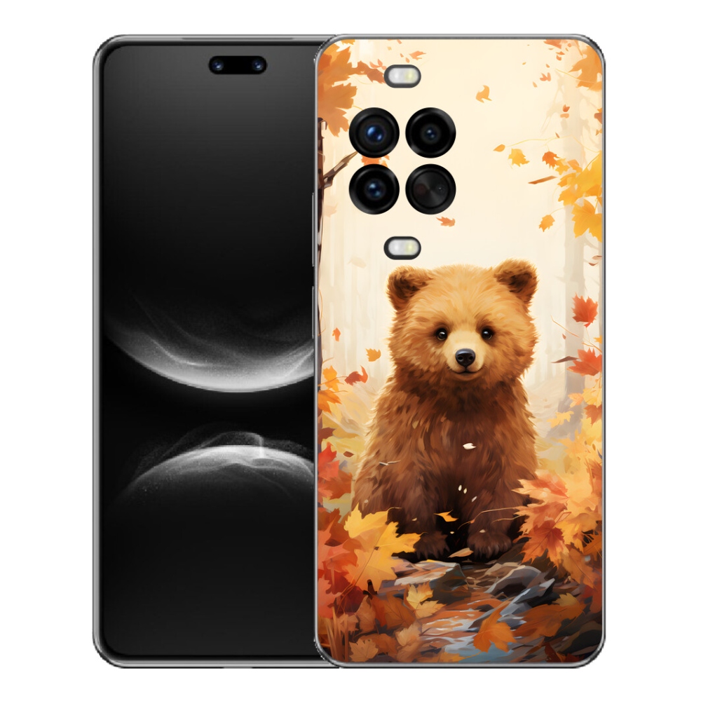 Gélový kryt mmCase na Huawei Nova 14 Pro - medveď v lese