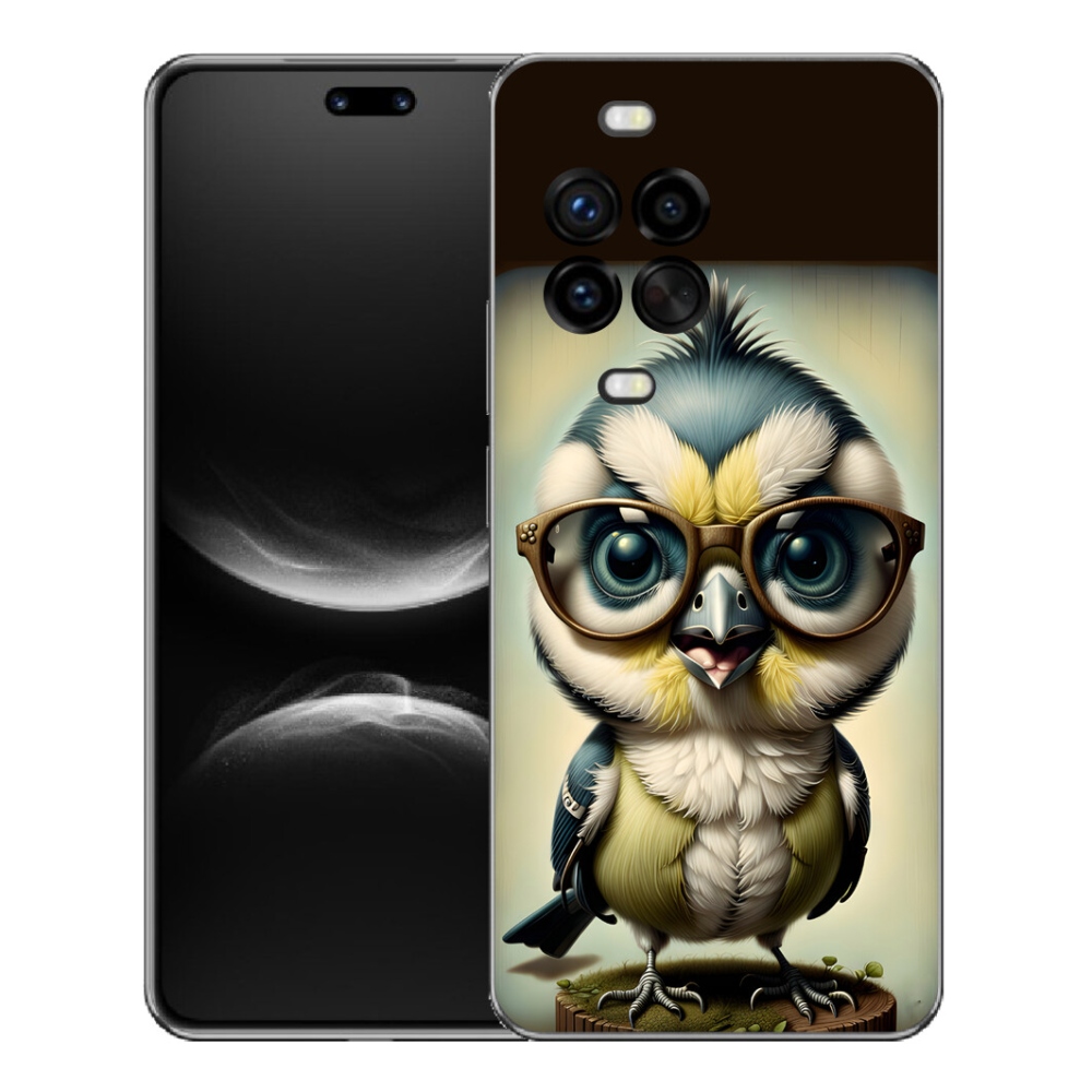 Gélový kryt mmCase na Huawei Nova 14 Pro - mláďa s okuliarmi
