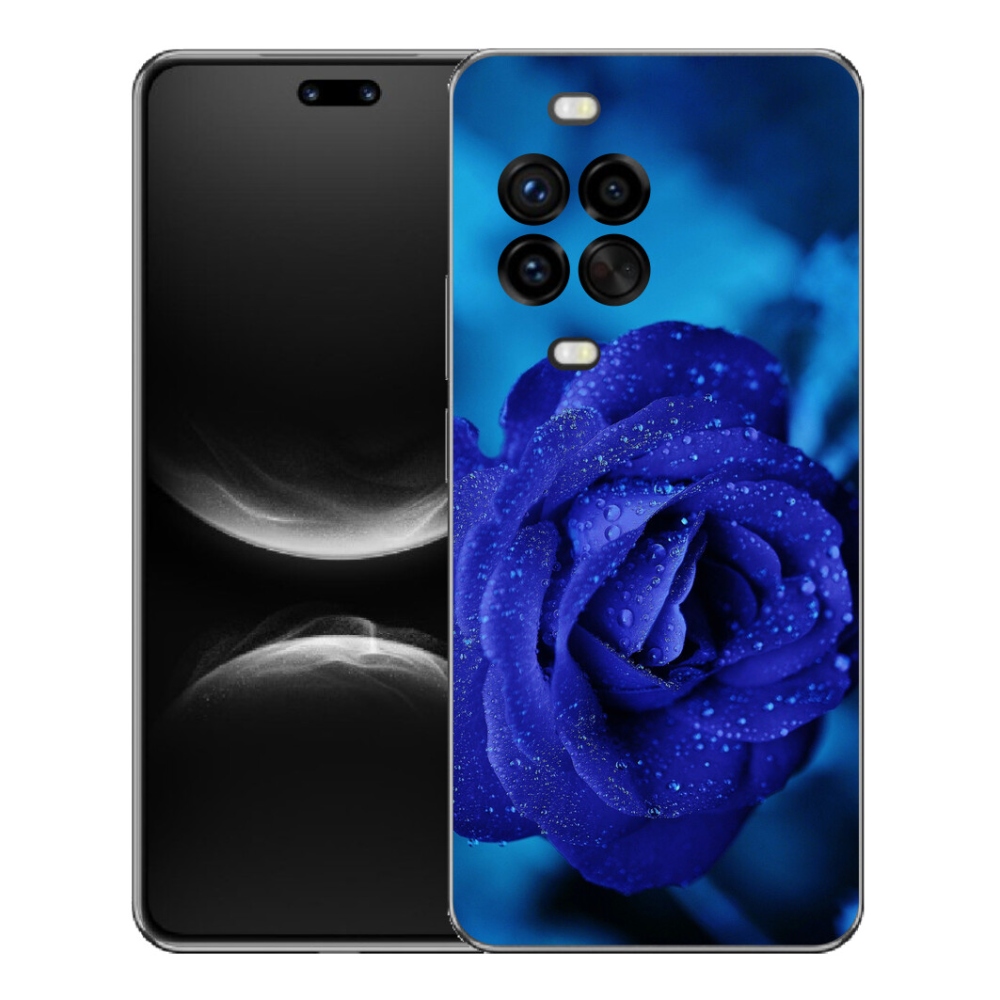 Gélový kryt mmCase na Huawei Nova 14 Pro - modrá ruža