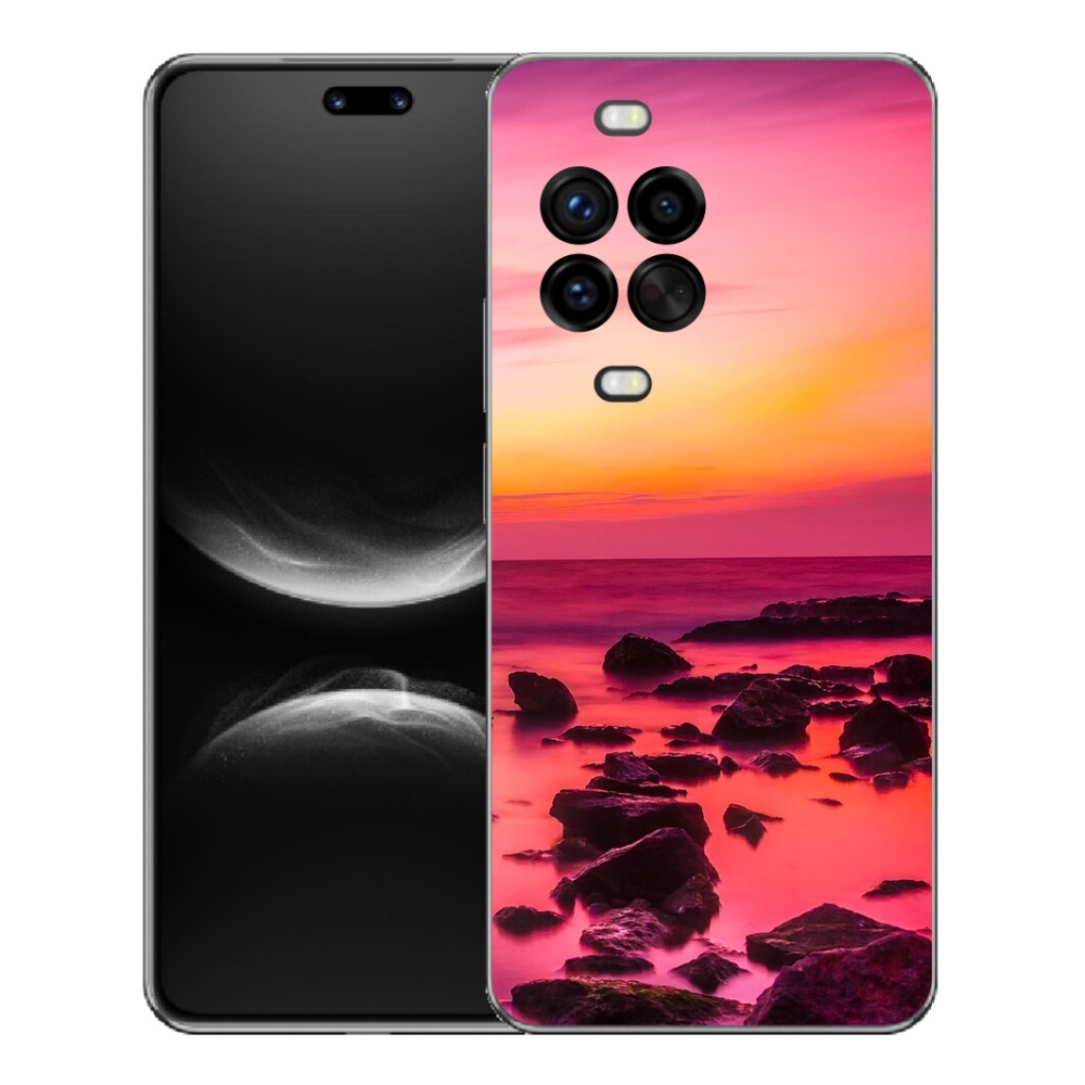 Gélový kryt mmCase na Huawei Nova 14 Pro - more a žiara