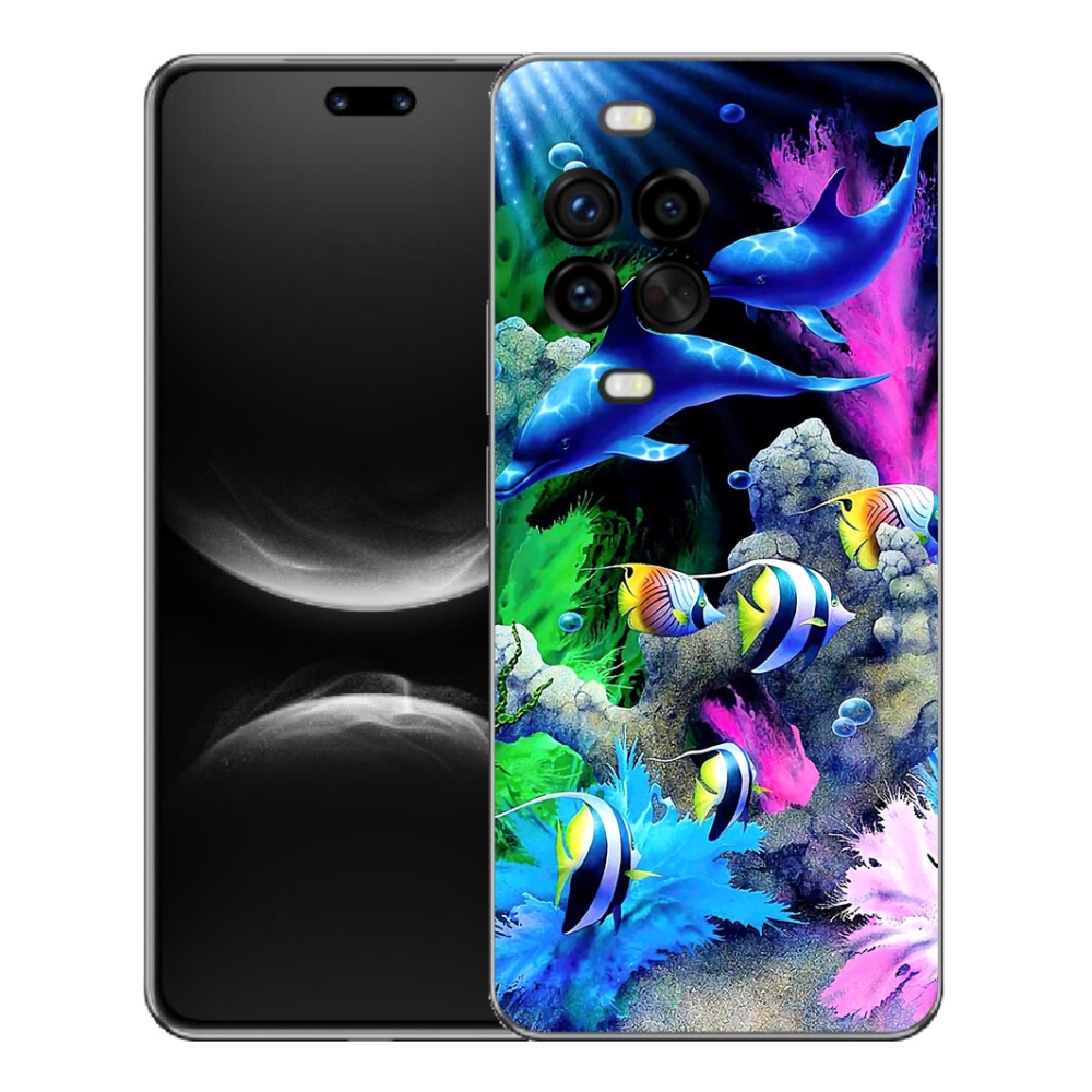 Gélový kryt mmCase na Huawei Nova 14 Pro - morský svet
