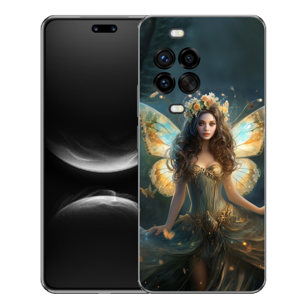 Gélový kryt mmCase na Huawei Nova 14 Pro - motýlia žena