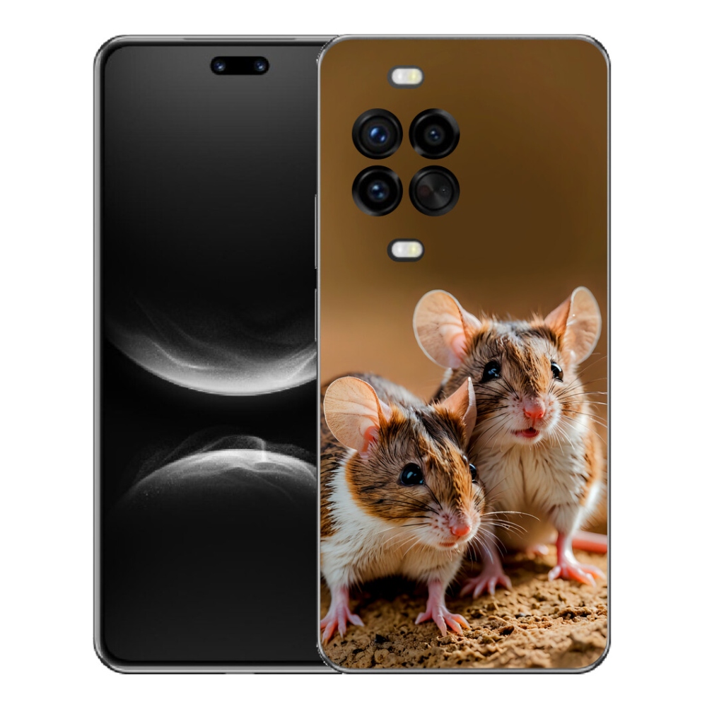 Gélový kryt mmCase na Huawei Nova 14 Pro - myší duo